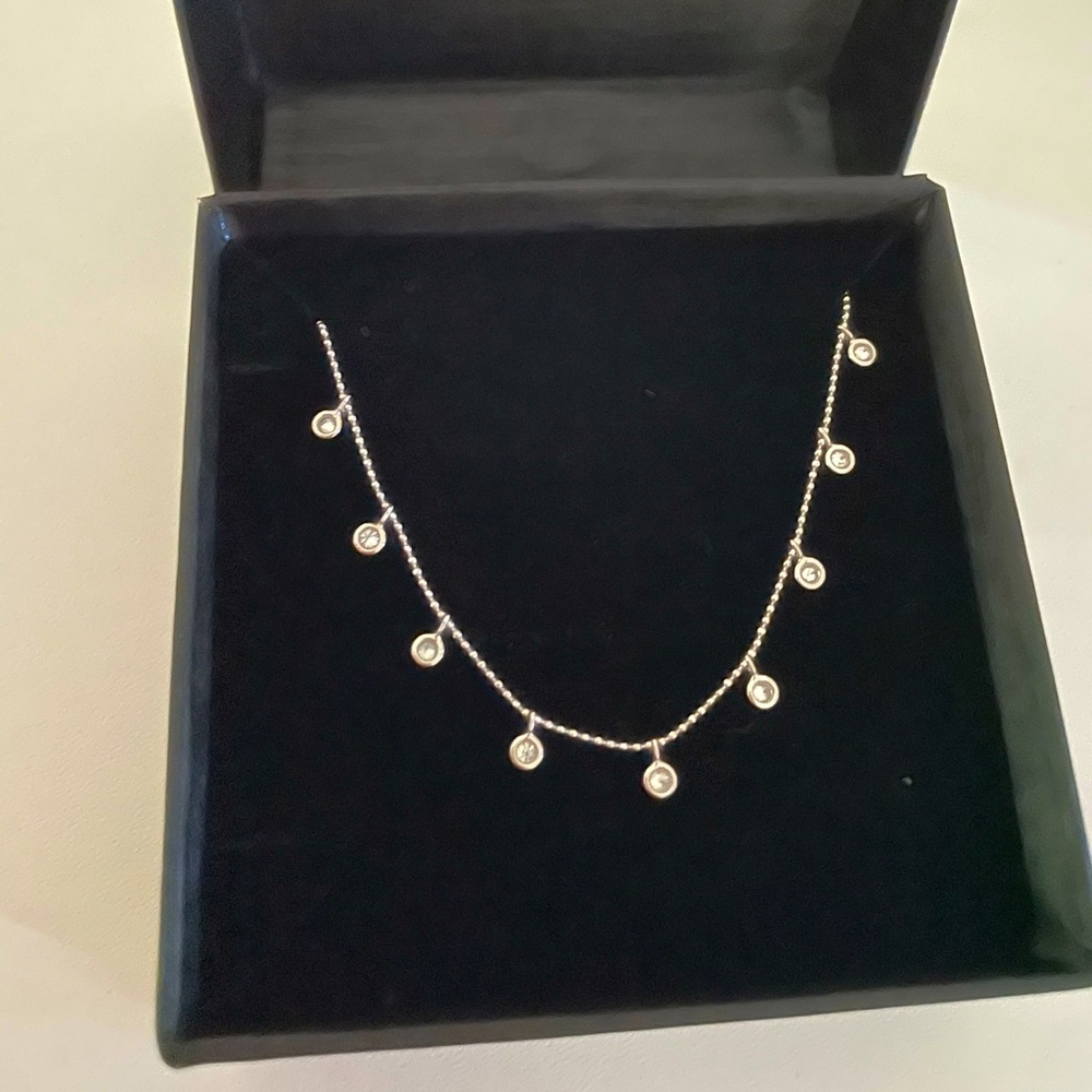 Diamond necklace certified